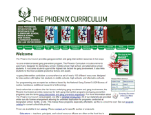 Tablet Screenshot of phoenixcurriculum.com